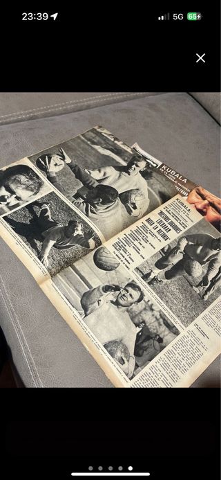 3 revistas futbol LADISLAO KUBALA as color