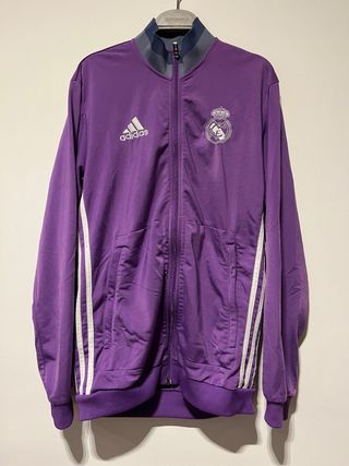 Chaqueta Adidas Real Madrid Morada Talla S