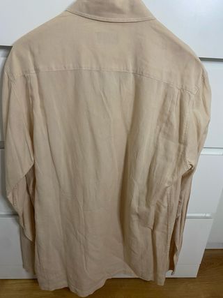 Camisa Calvin Klein Beige Talla L