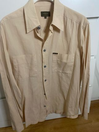 Camisa Calvin Klein Beige Talla L