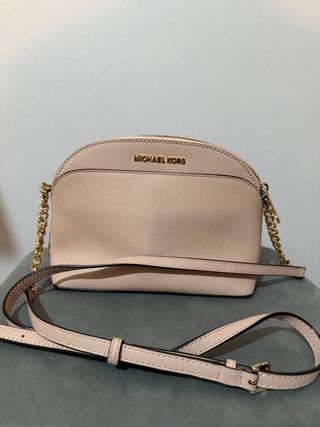 Bolso Michael Kors Rosa y Dorado