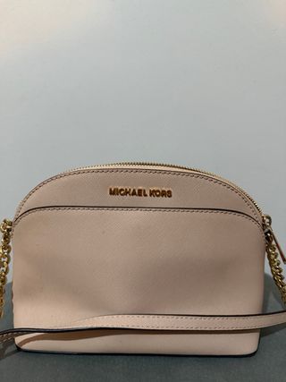 Bolso Michael Kors Rosa y Dorado