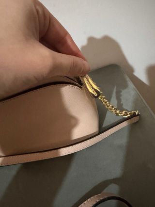 Bolso Michael Kors Rosa y Dorado