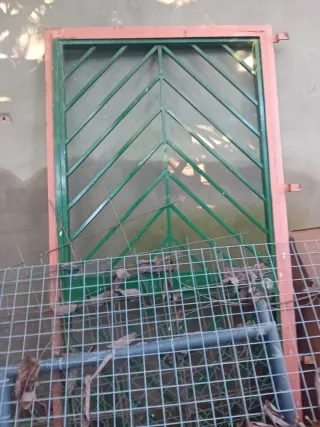 Cancela de hierro maziza