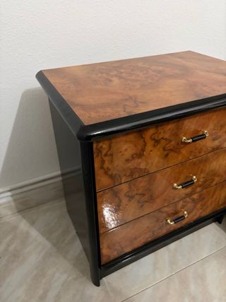 Mesita de noche madera