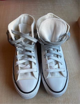 Zapatillas Converse CTAS Lift Hi Beige