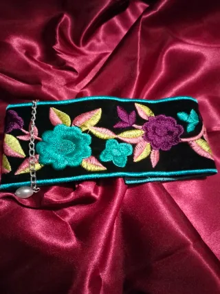 Choker Jacquard Bohochic Y2K