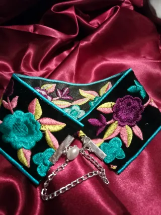 Choker Jacquard Bohochic Y2K