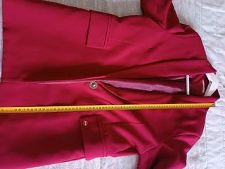 Americana Blazers granate roja mujer