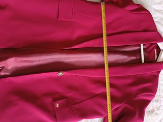 Americana Blazers granate roja mujer