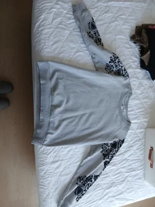 Sudadera Venca Gris con Estampado