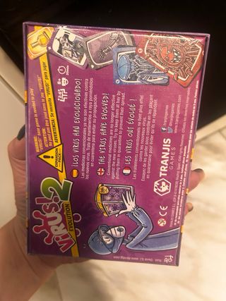 Juego de mesa Virus! y Virus 2! Pak de 20. 10 y 10