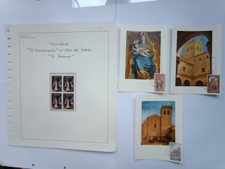 1968 MAXIMAS Y BLOQUES DE 4 CON SELLOS ESPAÑA.