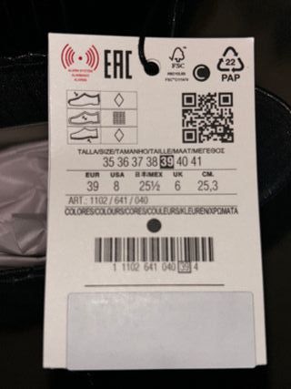 Stivaletti neri PULL&BEAR nuovi