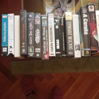 Lote de 12 Cintas VHS Variadas