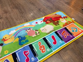Alfombra Musical Bebé Piano Animales