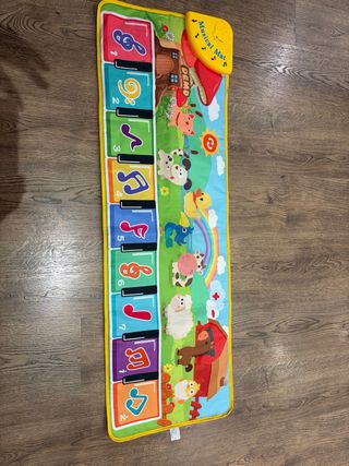 Alfombra Musical Bebé Piano Animales
