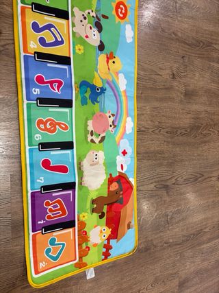 Alfombra Musical Bebé Piano Animales