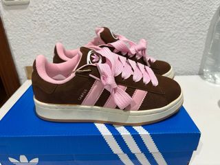 Adidas Campus Marrones y Rosas Nuevas