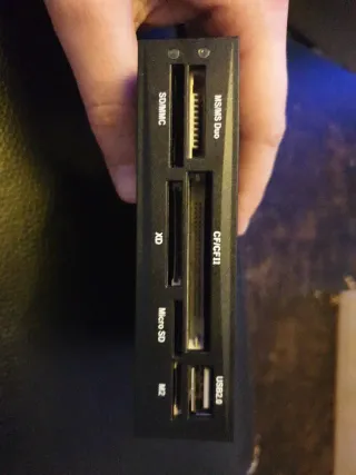 Lector Tarjetas Memoria PC Torre SD MS CF USB