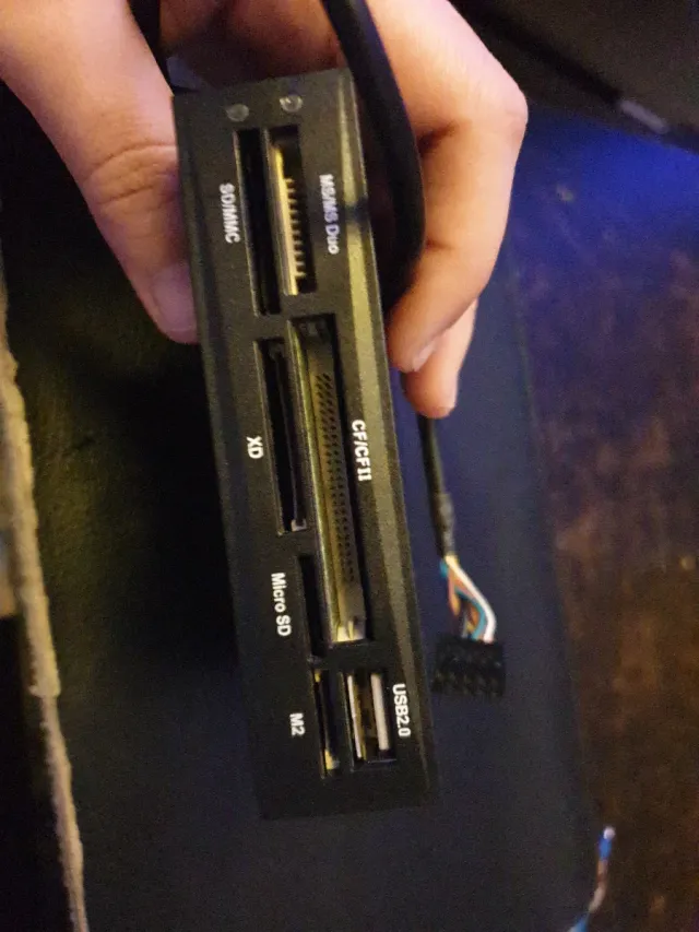 Lector Tarjetas Memoria PC Torre SD MS CF USB