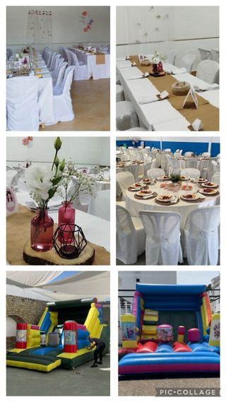 Alquiler Castillos Hinchables, Sillas y Mesas