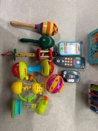 Lote Juguetes Montessori Bebés Sensoriales