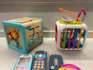 Lote Juguetes Montessori Bebés Sensoriales