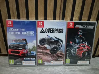 Pack Juegos Nintendo Switch: TRC, Overpass, Rims