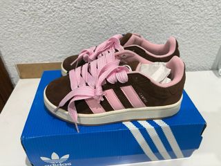 Adidas Campus Marrones y Rosas Nuevas