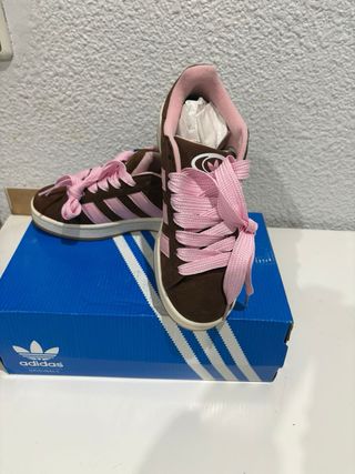 Adidas Campus Marrones y Rosas Nuevas