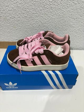 Adidas Campus Marrones y Rosas Nuevas