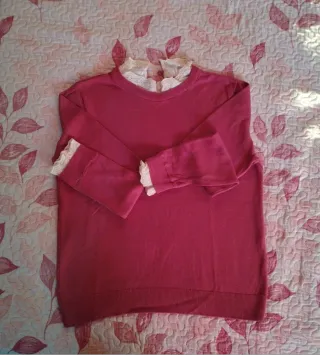 Jersey Springfield con cuello blanco