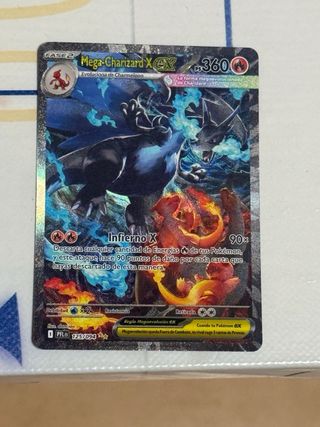 Carta Pokémon Mega Charizard EX 125/094