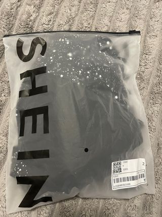 Vestido fiesta elástico negro y plata