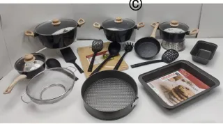 Batteria pentole 20 pezzi