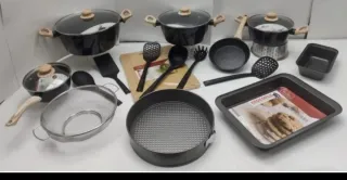 Batteria pentole 20 pezzi