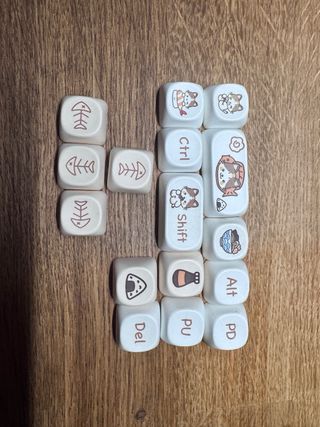 Set Keycaps tema gatto e asia