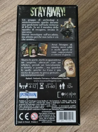 Stay Away! Revised Edition Gioco di Carte