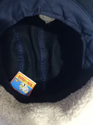 Gorra Vintage Tweety Pie Negro Orejeras