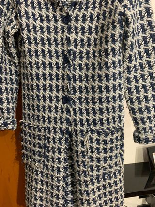 Cappottino bianco e blu