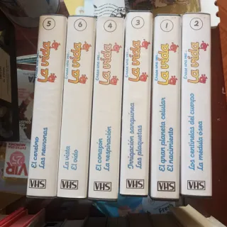 Colección VHS La Vida - Cuerpo Humano