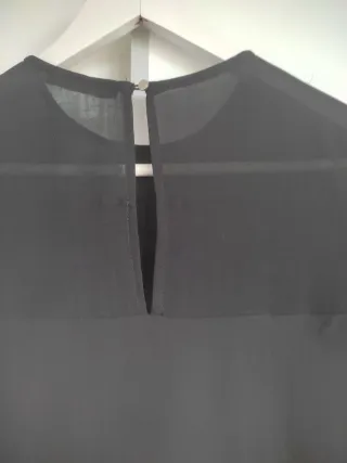 Camisa negra Bershka talla S