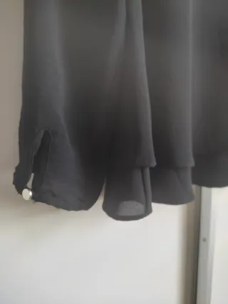 Camisa negra Bershka talla S