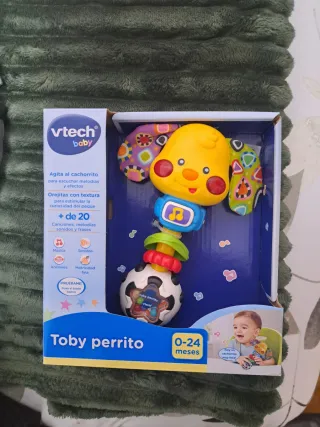 VTech Toby Perrito Juguete Bebé Sonidos Melodías