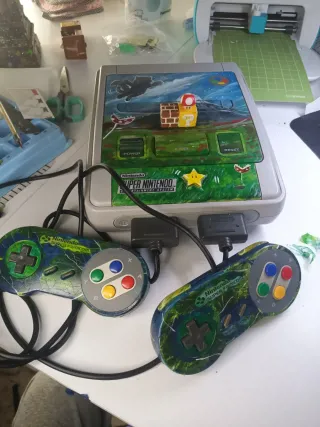 Consola Super Nintendo + 2 Mandos