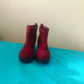 Botines Mustang Rojo Talla 37