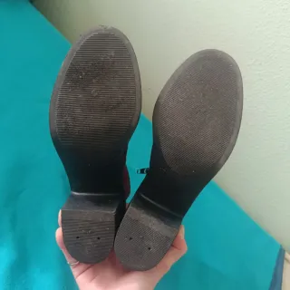 Botines Mustang Rojo Talla 37