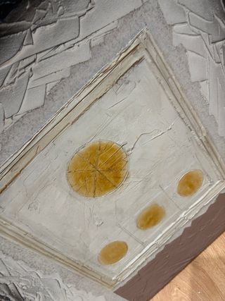 Cuadro abstracto matérico-textural