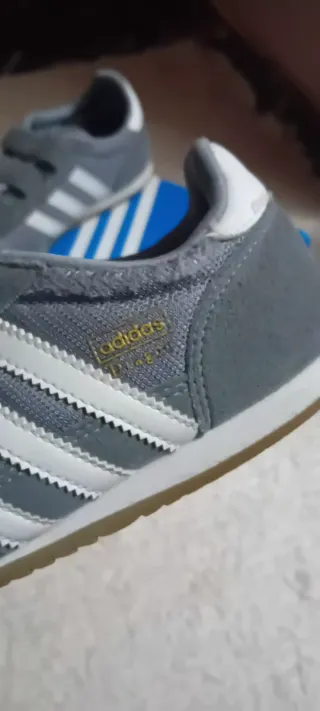 Zapatillas Adidas originales Velcro Grises n31